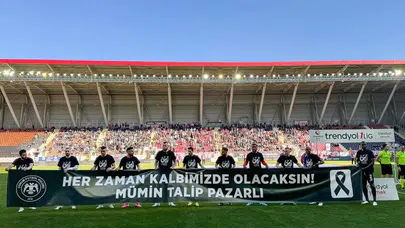 Çorum FK’den Vefa, Mümin Talip Pazarlı Unutulmadı