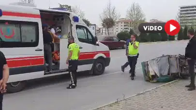 İnönü Caddesi’nde Kaza: Üç Yaralı