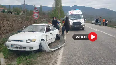 Otomobil ve Hafif Ticari Araç Çarpıştı: Sekiz Yaralı