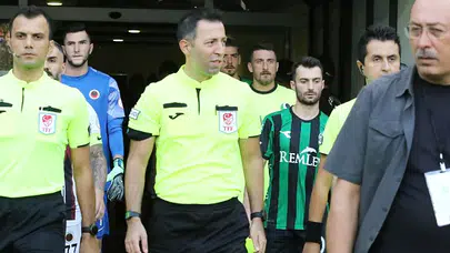Maçın Hakemi Samsun’dan