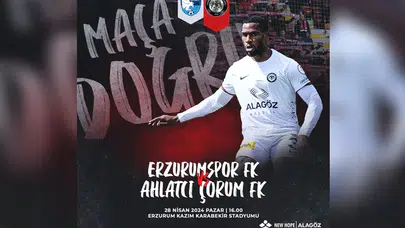 Erzurumspor - Ahlatcı Çorum FK Maçı Hangi Kanalda?