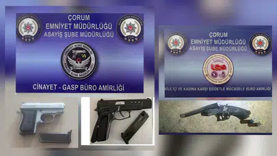 Çok Sayıda Silah ve Uyuşturucu Ele Geçirildi