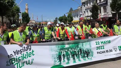 Yeşilay’ın Bisiklet Turu 5 Mayıs’ta