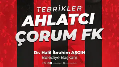 “Yürekten Kutluyorum”