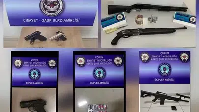 41 Denetimde 16 Silah Ele Geçirildi