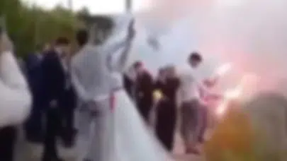 Düğünde Havaya Ateş Açan İki Kişi Polisten Kaçamadı