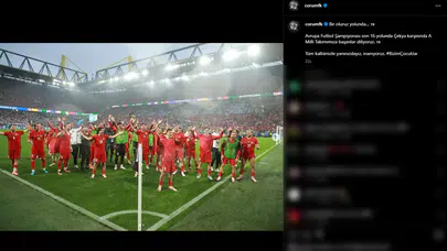 Çorum FK’den Milli Takıma Kutlama