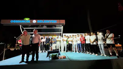 Osmancık’ta Şampiyona Coşkulu Karşılama