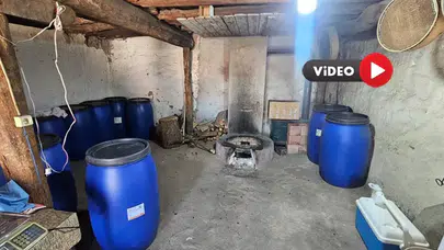 3 Bin Litre Kaçak İçki Ele Geçirildi