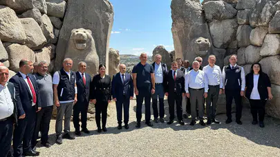 Bakan Ersoy, Hititler'in Başkentinde