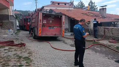 Dumandan Etkilenen Anne-Oğul Hastanede