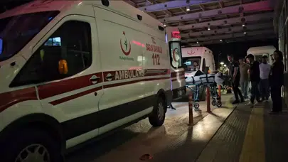 Hafif Ticari Araç Devrildi: 7 Yaralı