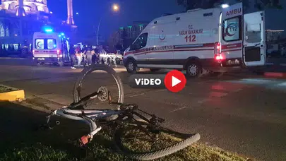 Bisiklet İle Motosiklet Çarpıştı, Sürücüler Yaralı