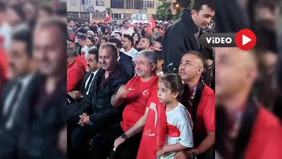 Dağlı, Aşgın, Tahtasız ve Günay Maçı Birlikte İzledi
