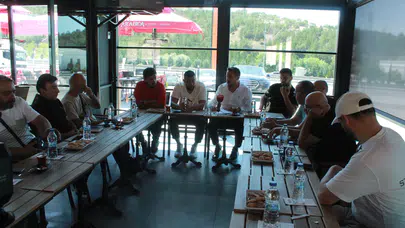 Çorum FK Yöneticileri Basını Dinlediler
