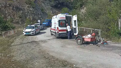 Motosiklet Kamyonla Çarpıştı: 1 Ölü, 1 Yaralı