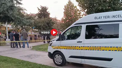 Çorum’da Parkın Ortasında Cinayet, O Anlar Kamerada!