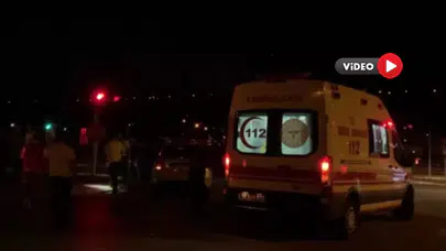 Galericiler Sitesi Kavşağında Kaza