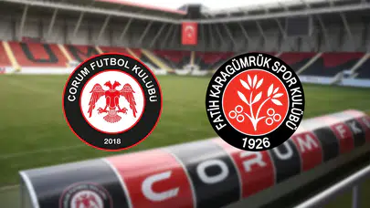 Çorum FK - Karagümrük Maçı Hangi Kanalda?