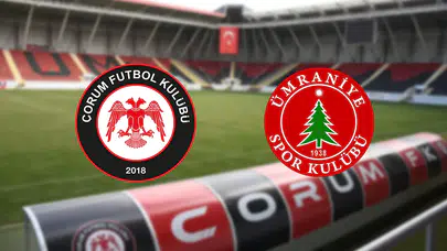 Ümraniyespor-Çorum FK Maçı Hangi Kanalda Yayınlanacak?