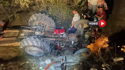 Devrilen Traktörün Altında Kaldı, Hayatını Kaybetti