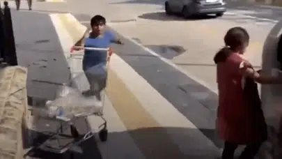 Kağıt Toplayan Çocuğu Darp Eden İki Kişi Gözaltında