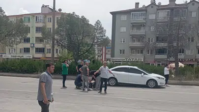 Yayaya Çarpıp Olay Yerinden Kaçtı