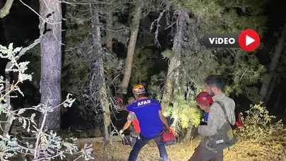 Baba-Oğul Dere Yatağına Uçtu