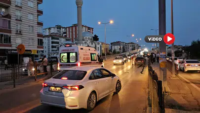 Osmancık Köprüsü’nde Kaza, 3 Kişi Yaralandı