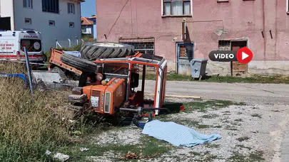 Kalp Krizi Geçiren Traktör Sürücüsü Hayatını Kaybetti
