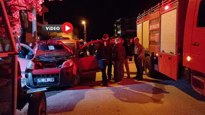 Çorum’da Gece Vakti Araca Saldırdılar