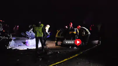Çorum’da Korkunç Kaza, Ölü ve Yaralılar Var!