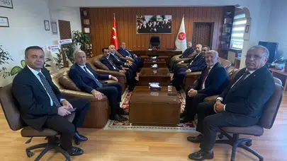 MHP Heyeti, Müftü Yıldırım’ı Ziyaret Etti