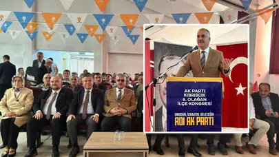 Milletvekili Ahlatcı, Bolu’da Kongreye Katıldı