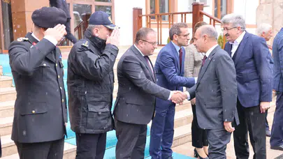 Aktaş, Çorum Valisi Çalgan'ı Ziyaret Etti