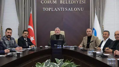 Cumhur İttifakı Belediyede Toplandı