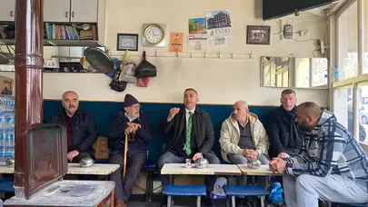 Tahtasız’dan Çöplü’de Esnaf Ziyareti