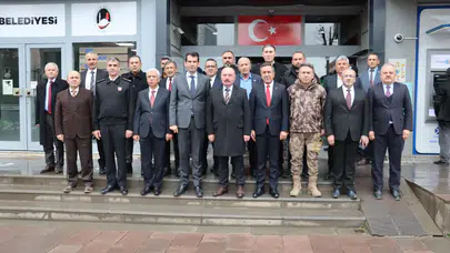 Dere’den Vali Çalgan’a Teşekkür