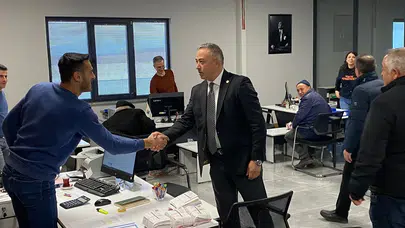 Tahtasız’dan Damızlık Sığır Yetiştiricilerine Ziyaret