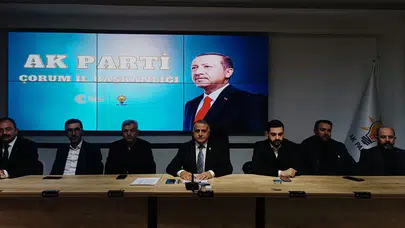 AK Parti’de Yeni Yönetimin İlk Toplantısı