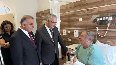 Ahlatcı, Hastaları Yalnız Bırakmıyor
