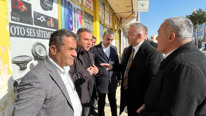 Tahtasız, Ortaköy’de Halkı Dinledi