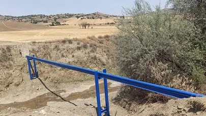 50 Hektar Arazi Suya Kavuştu