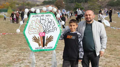 Cumhuriyet Coşkusu Gökyüzüne Taşındı