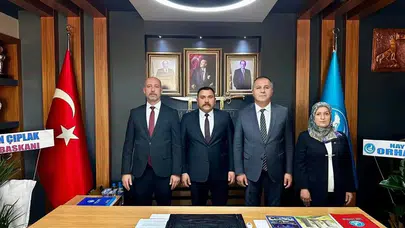MHP’den Heyetinden Abdullah Dalyan’a Hayırlı Olsun Ziyareti