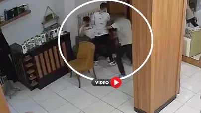 Kuaför Salonunda Silahlı Saldırı, O Anlar Kamerada