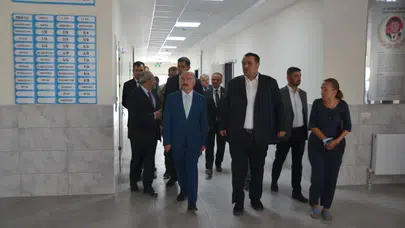 Çalgan, Kargı Cumhuriyet İlkokulu'nu İnceledi