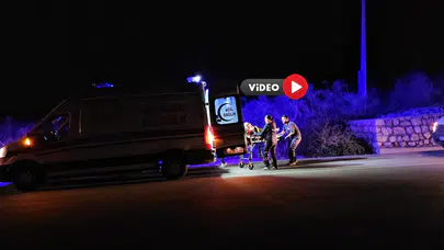 Motosiklet Şarampole Devrildi
