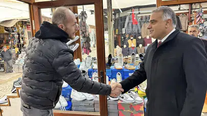 Alar, Arasta Esnafıyla Buluştu