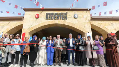 Kadın Emeği Satış Stantları Açıldı